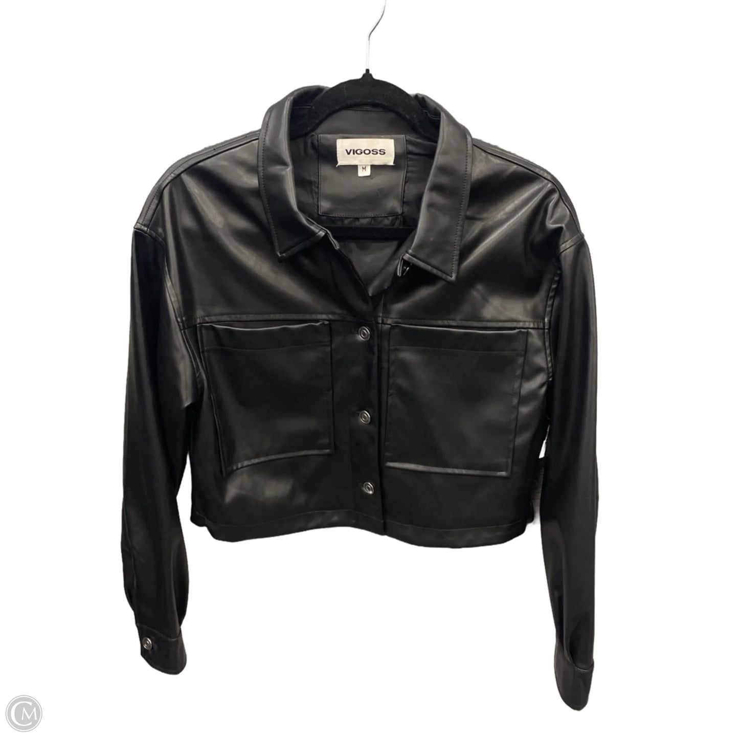 Jacket Other By Vigoss In Black, Size: M