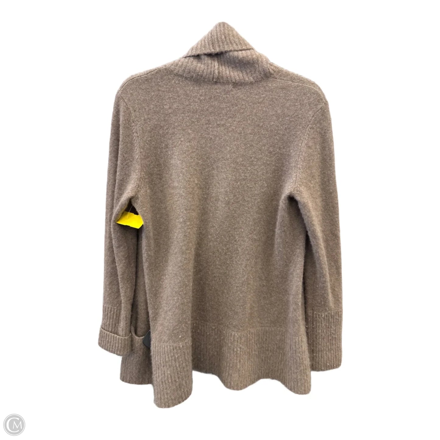 Sweater Cardigan By Saks Fifth Avenue In Brown, Size: M