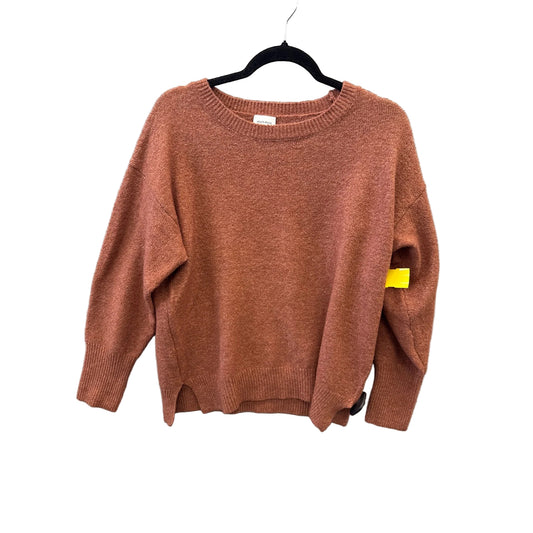 Sweater By Clothes Mentor In Brown, Size: Lp