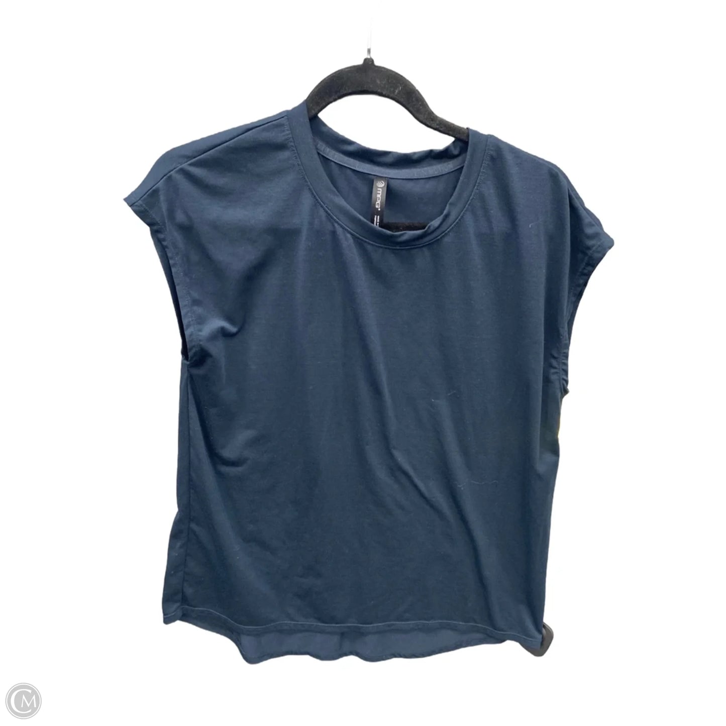 Athletic Top Short Sleeve By Mpg In Black, Size: M