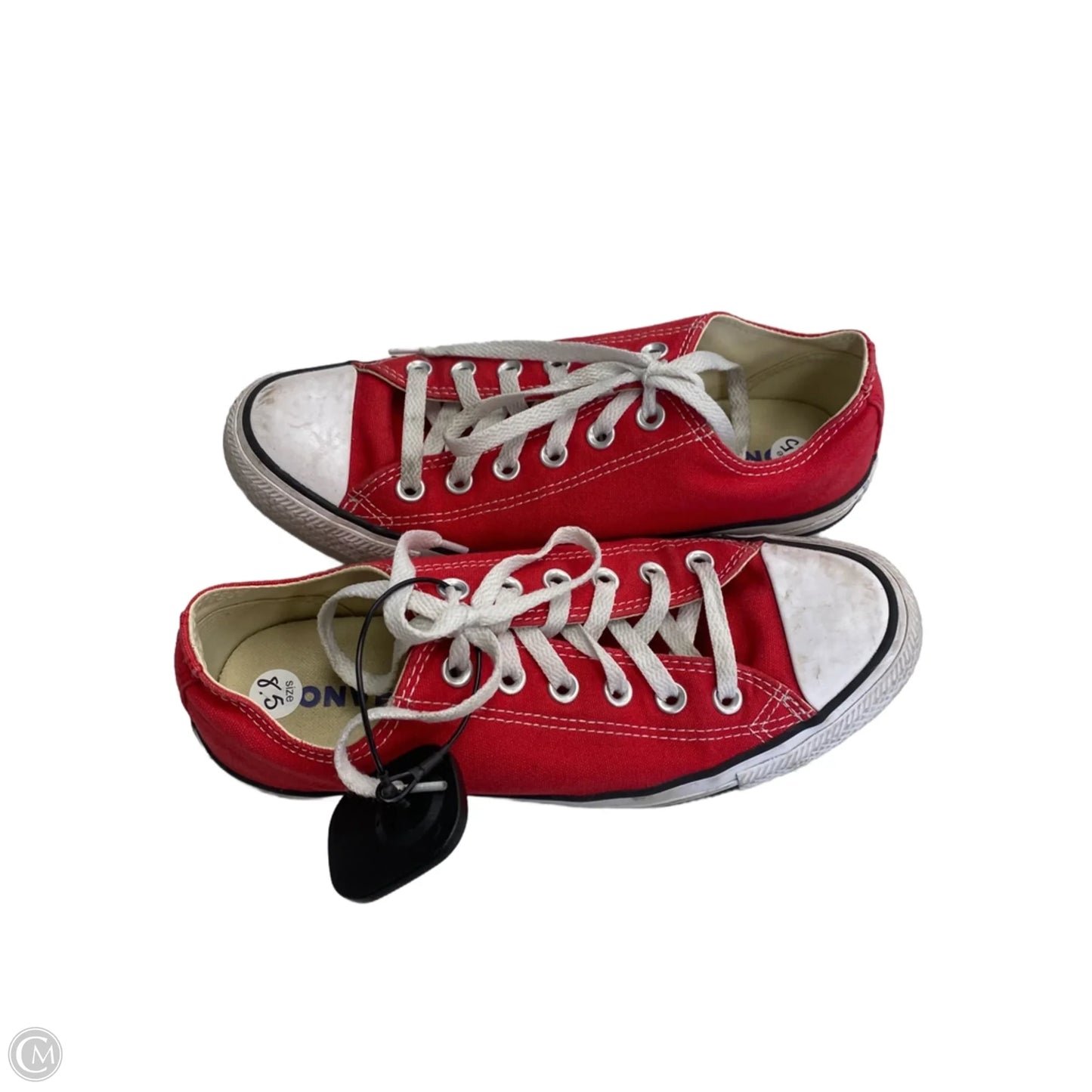 Shoes Sneakers By Converse In Red, Size: 8.5