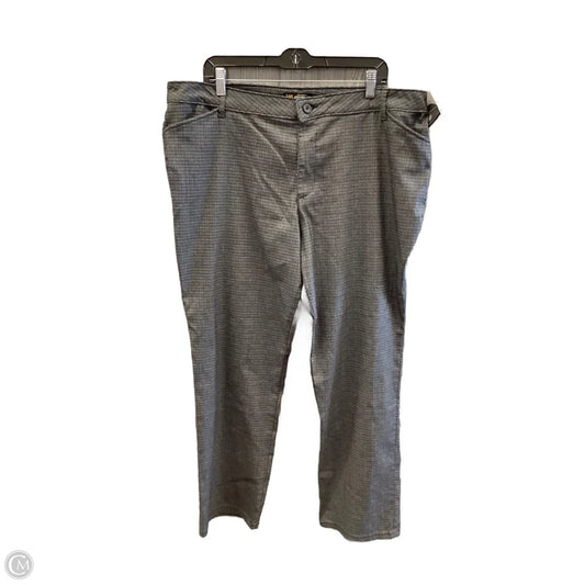 Pants Dress By Lee In Grey, Size: 18