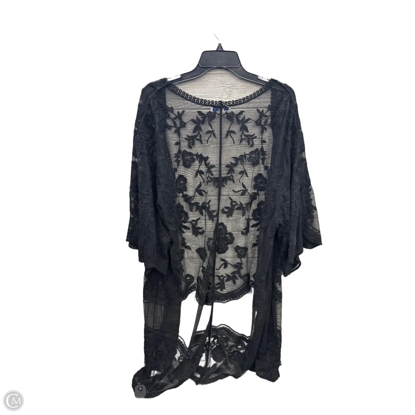 Kimono By She + Sky In Black, Size: S