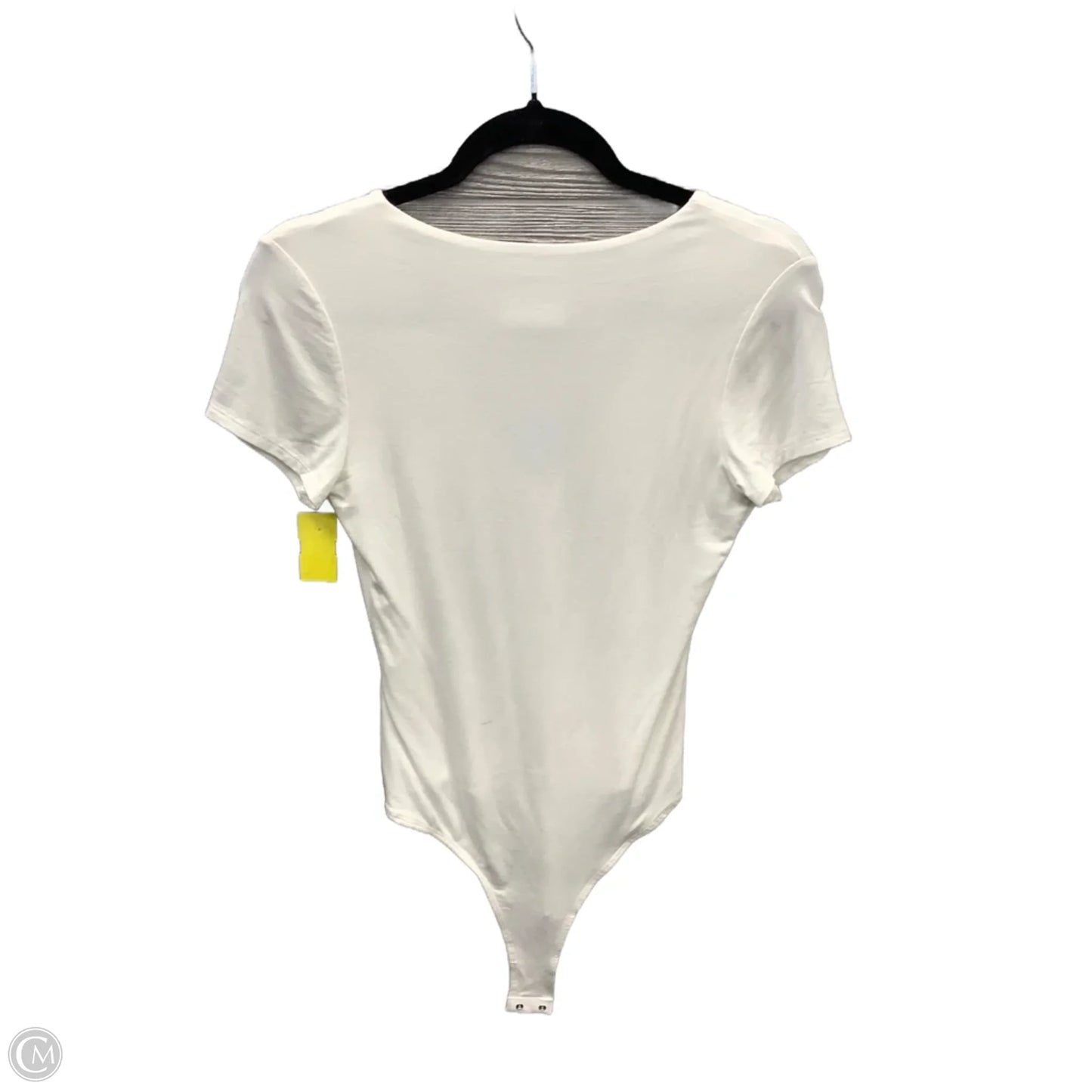 Bodysuit By Clothes Mentor In White, Size: M