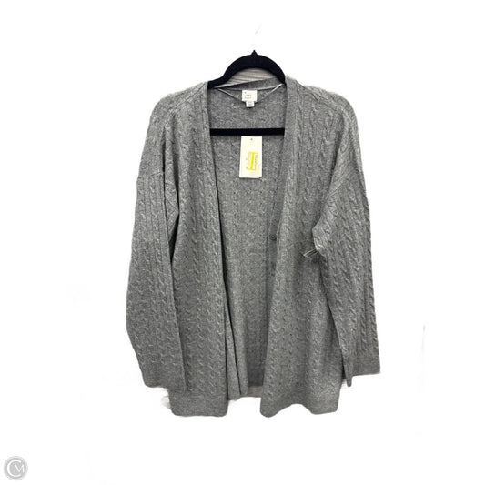 Cardigan By A New Day In Grey, Size: Xxl