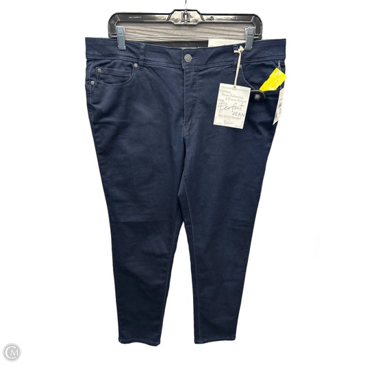 Jeans Jeggings By Cato In Blue, Size: 16