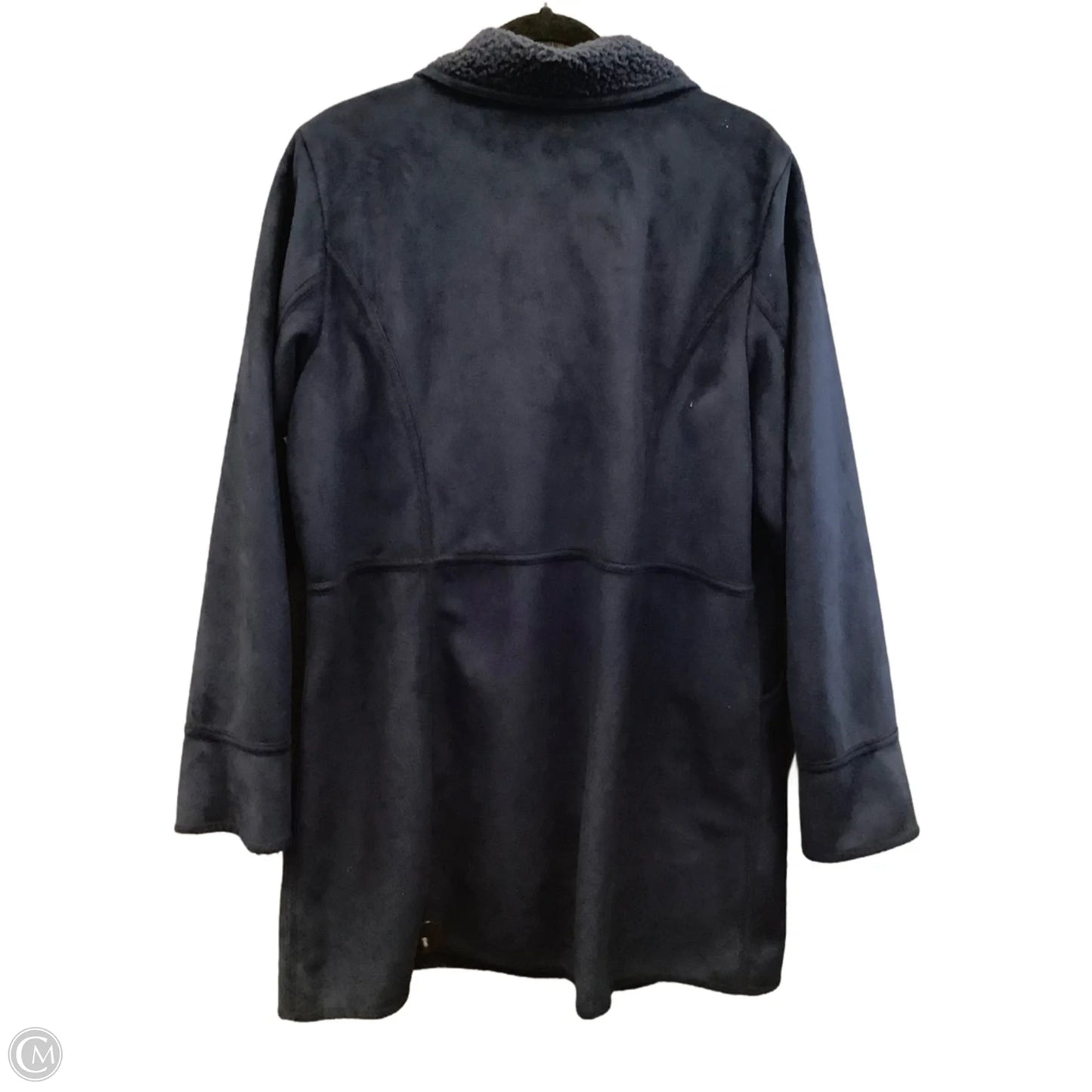 Coat Other By D&co. In Blue, Size: L