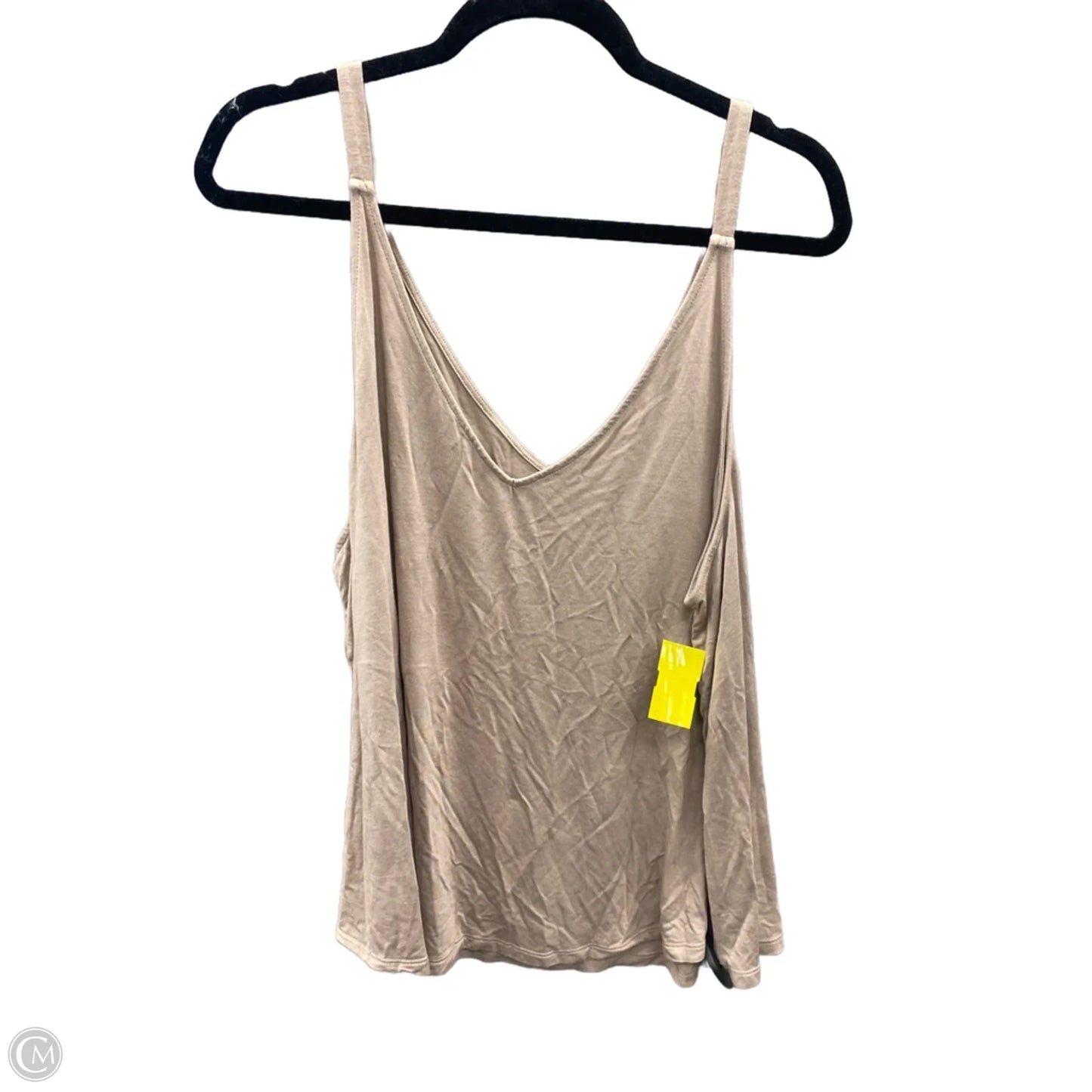 Tank Top By Gentle Fawn In Taupe, Size: 2x