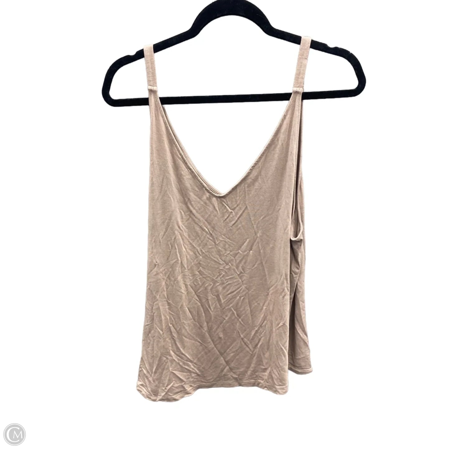 Tank Top By Gentle Fawn In Taupe, Size: 2x