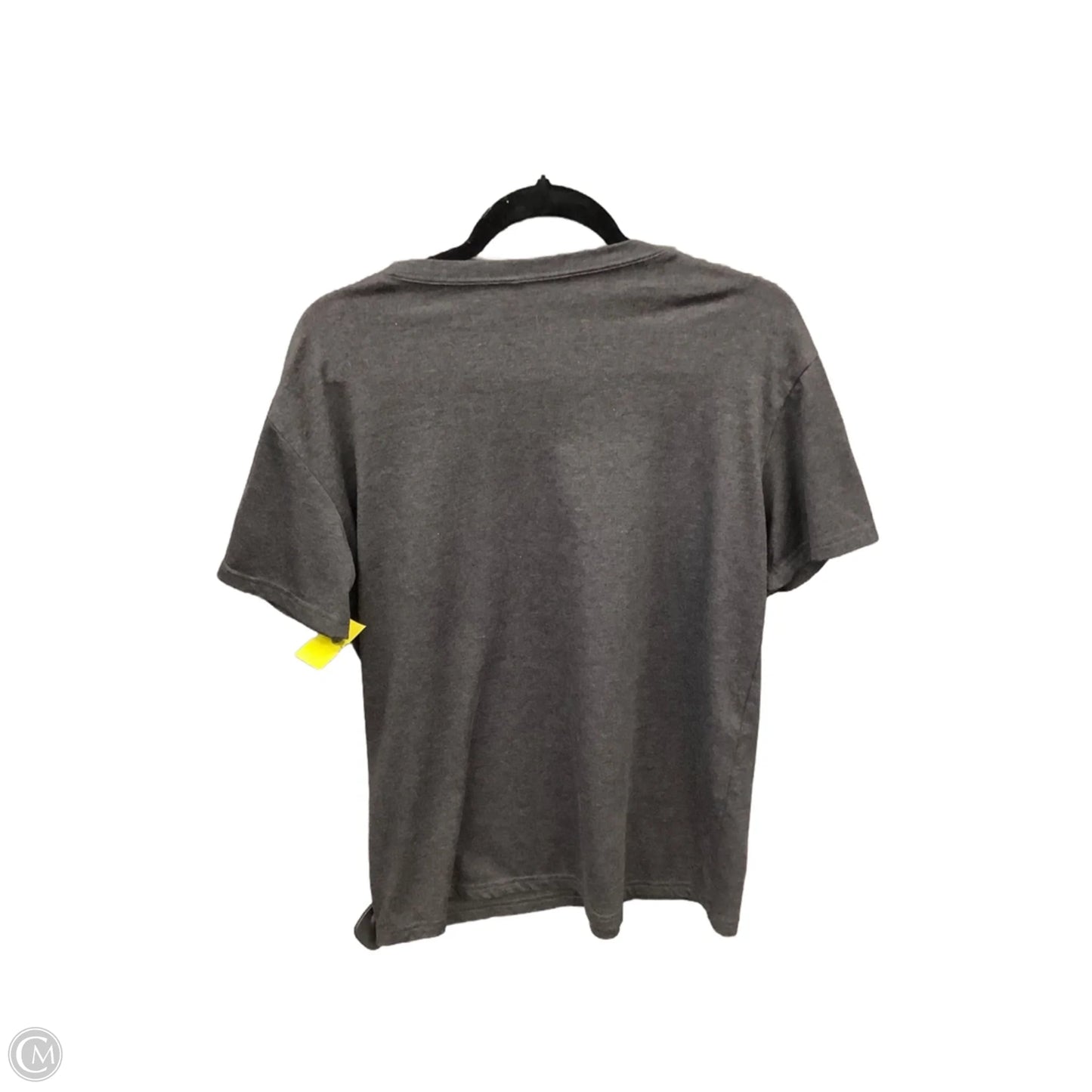 Top Short Sleeve By Clothes Mentor In Grey, Size: Xl