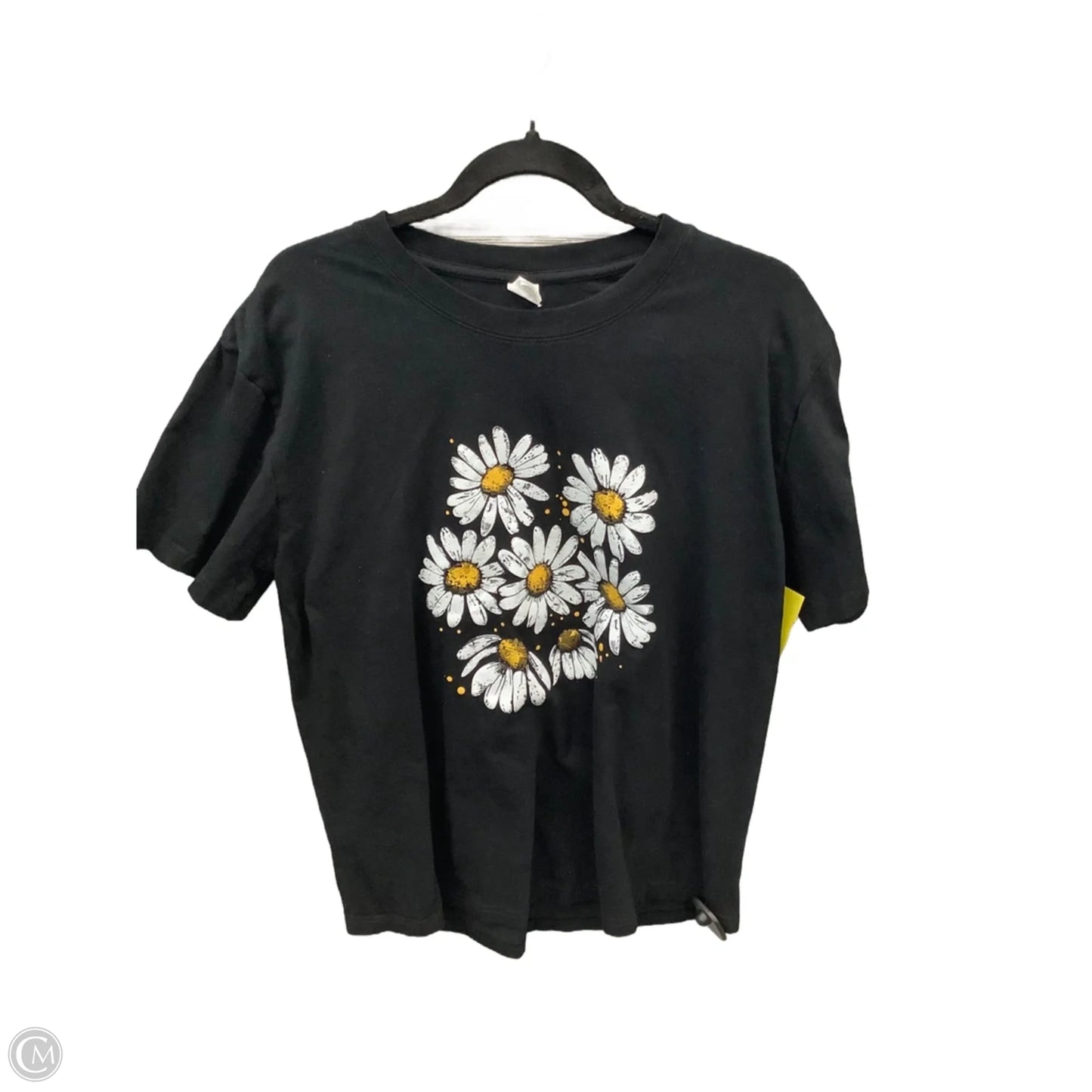 Top Short Sleeve By Clothes Mentor In Black, Size: Xxl