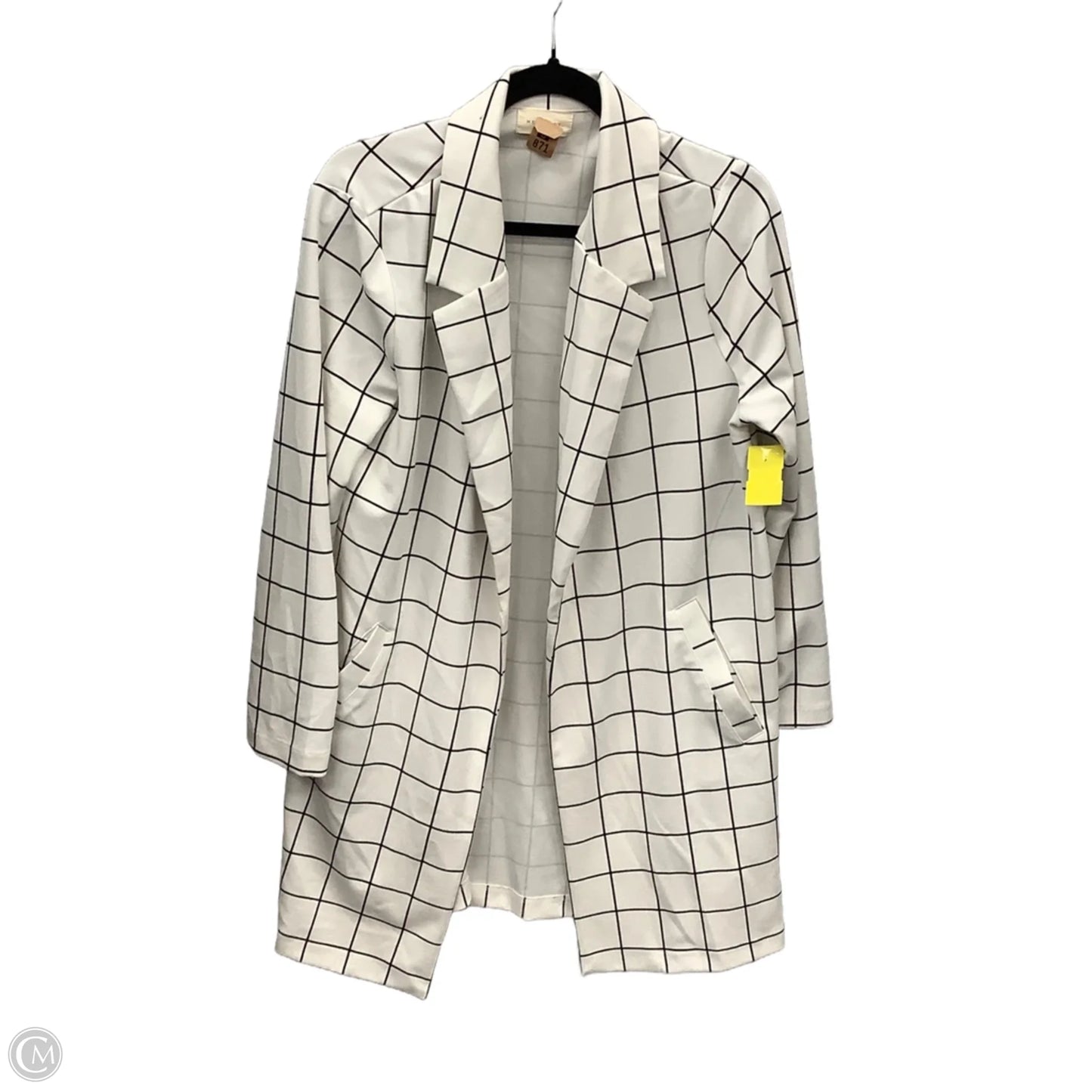 Blazer By Melloday In Black & White, Size: M