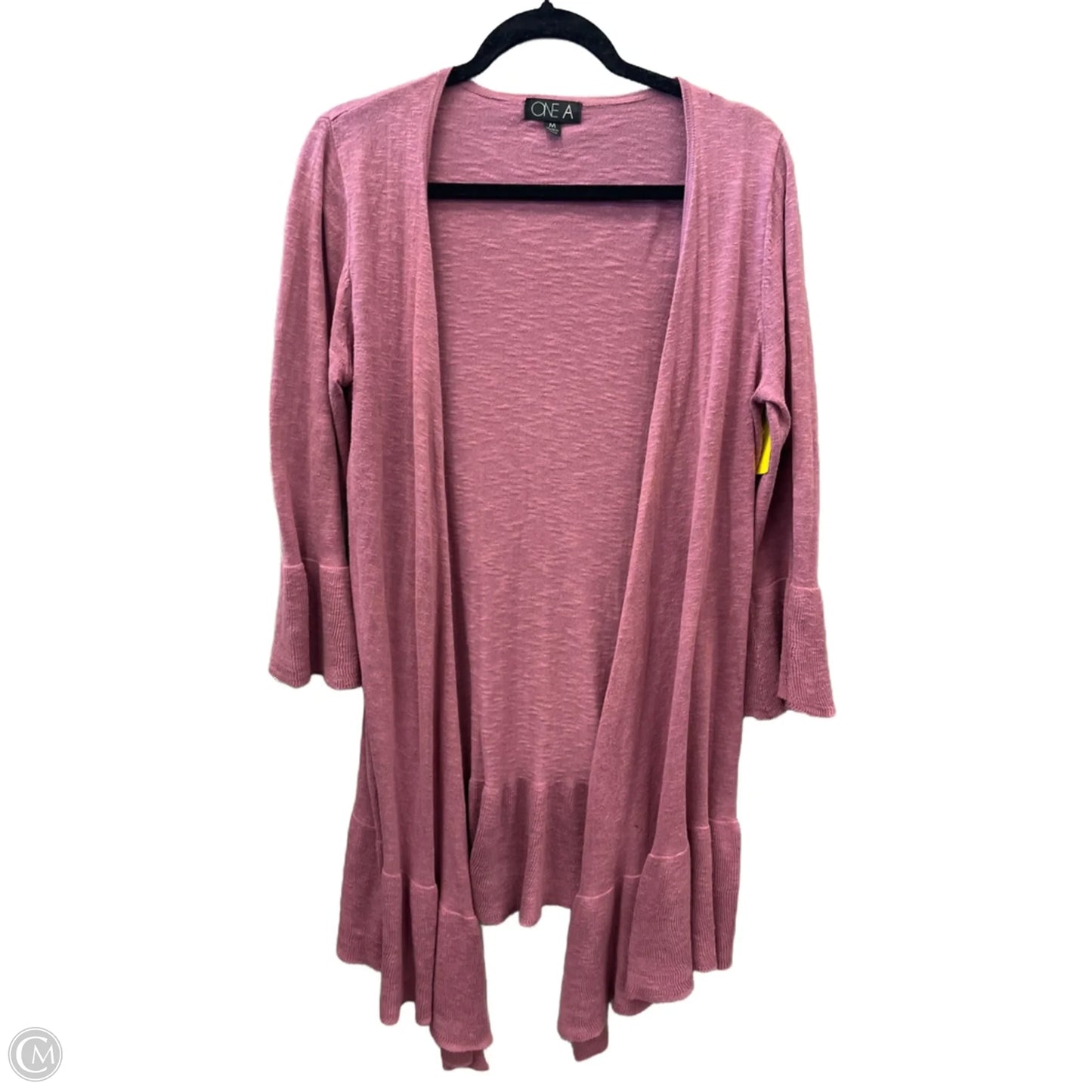 Cardigan By One A In Purple, Size: M