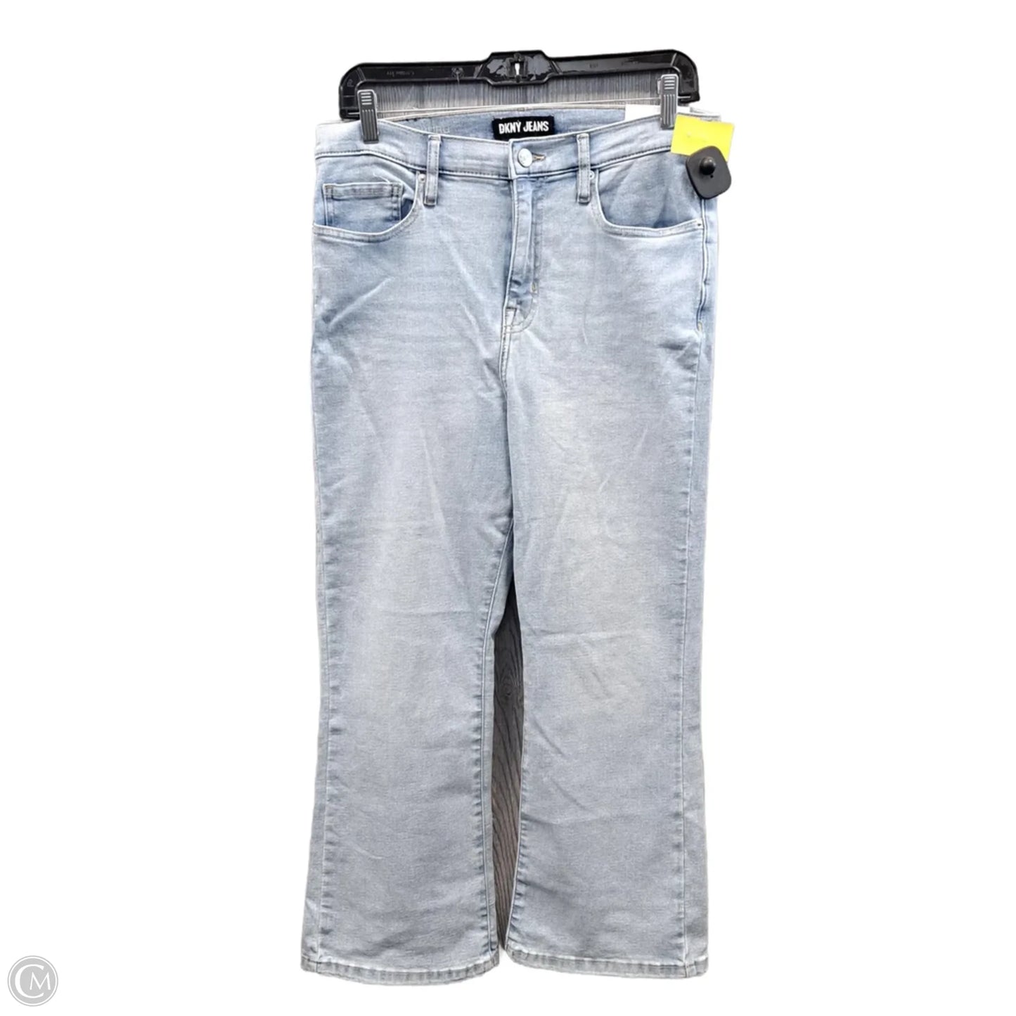 Jeans Straight By Dkny In Blue Denim, Size: 10