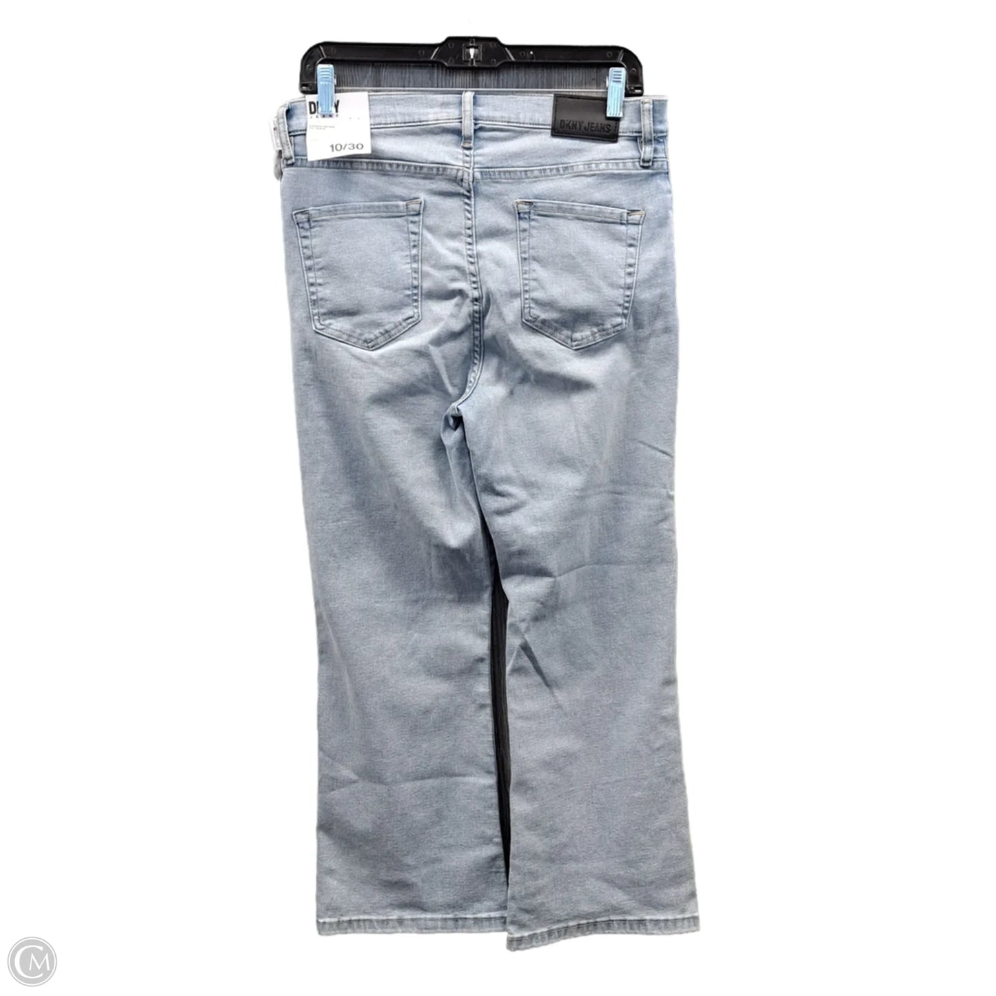 Jeans Straight By Dkny In Blue Denim, Size: 10