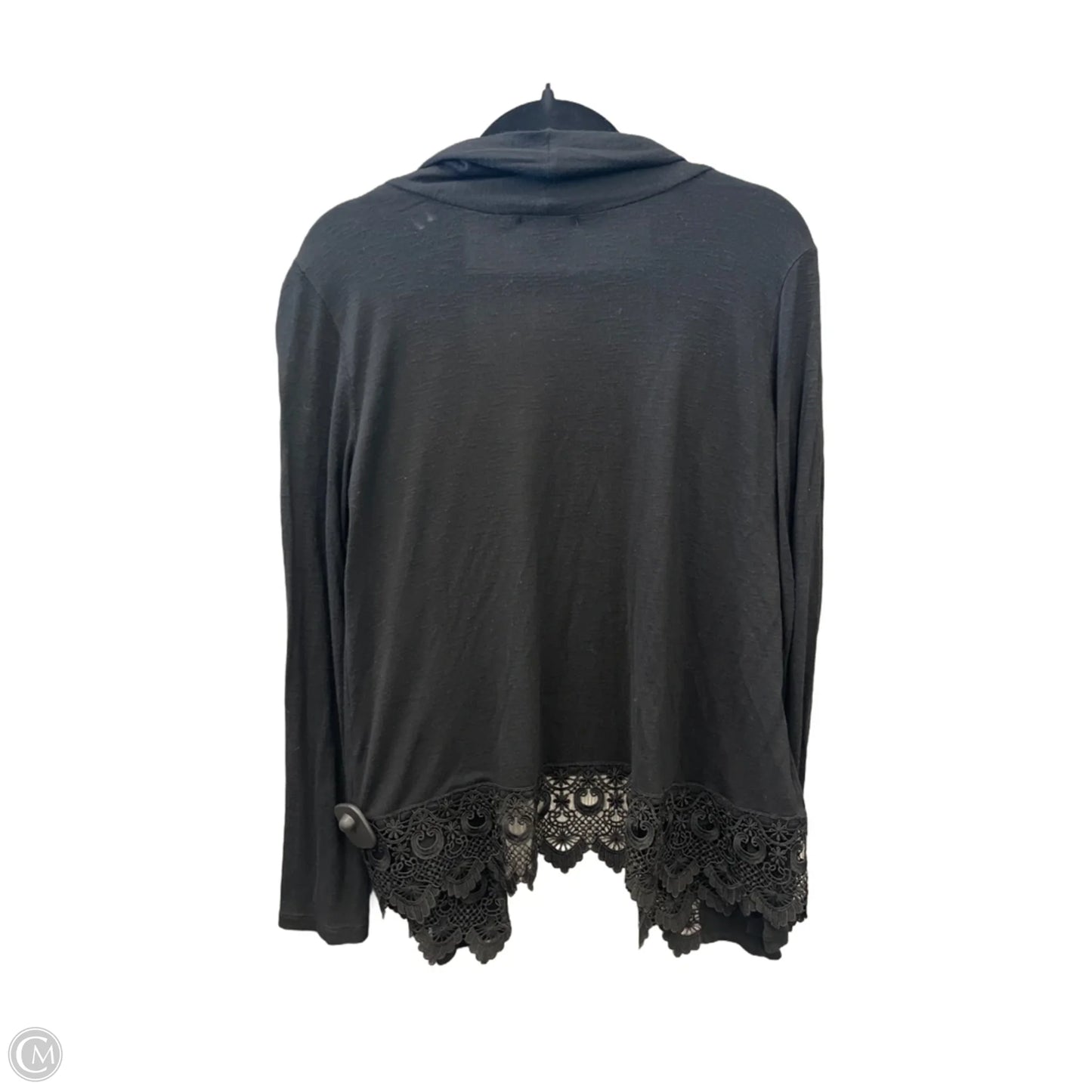 Cardigan By A Byer In Black, Size: Xl