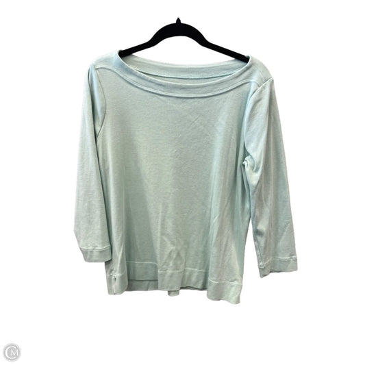 Top Long Sleeve By Chicos In Green, Size: L