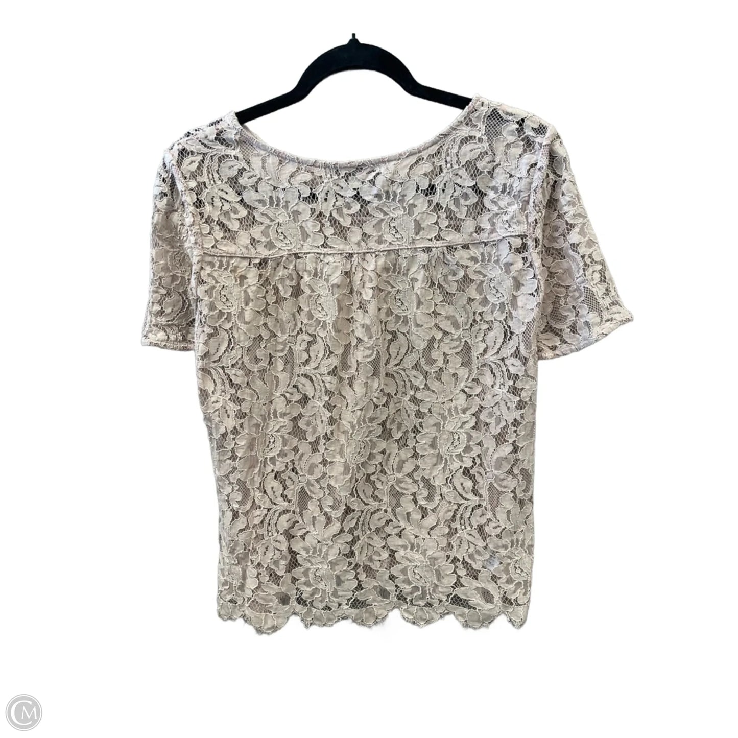 Top Short Sleeve By Loft In Pink, Size: S