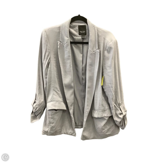 Blazer By Simply Vera In Grey, Size: L