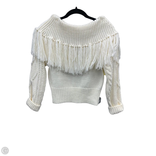 Sweater By Blue B In Cream, Size: S