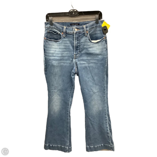 Jeans Boot Cut By Lucky Brand In Blue Denim, Size: 12