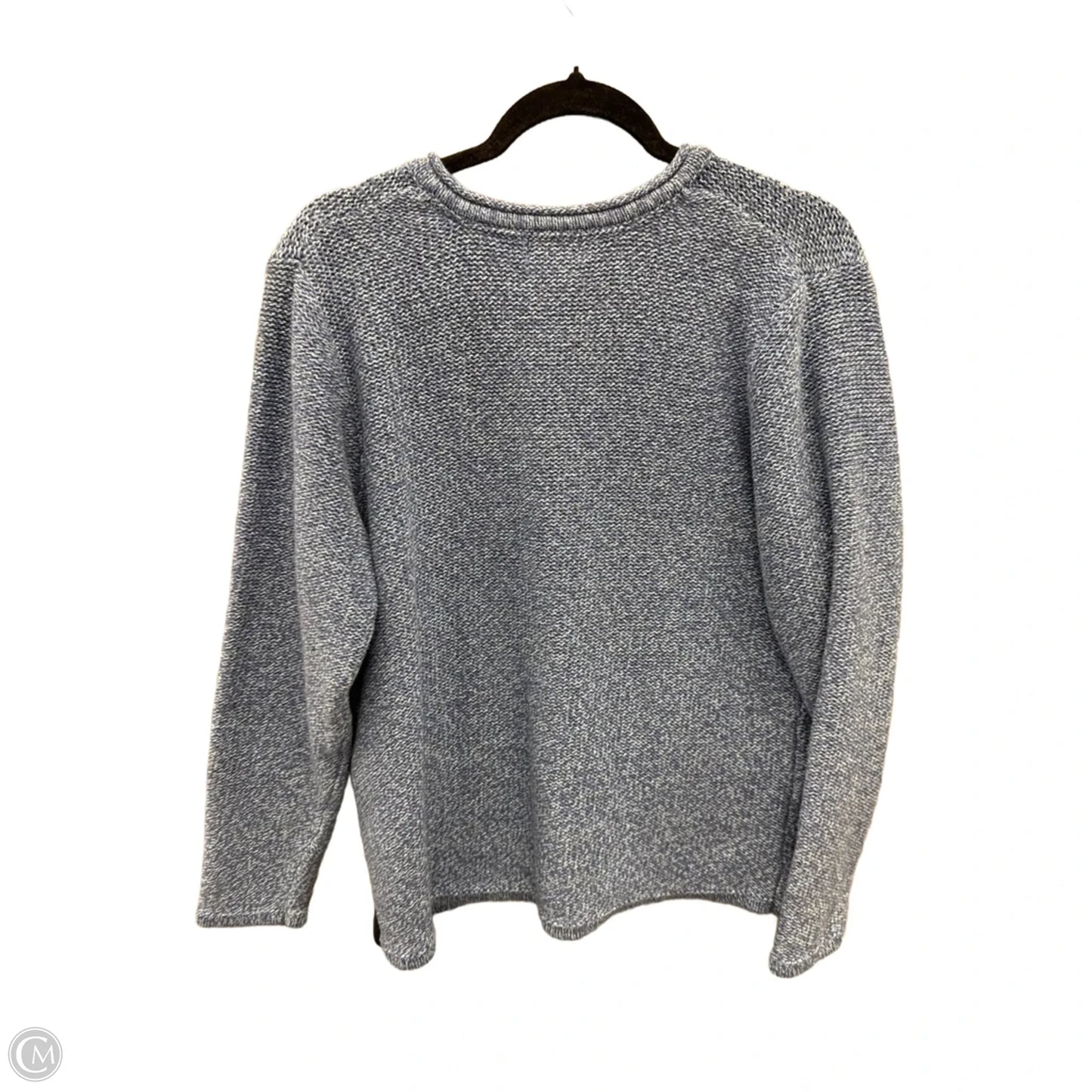 Sweater Cardigan By L.l. Bean In Blue, Size: Xl