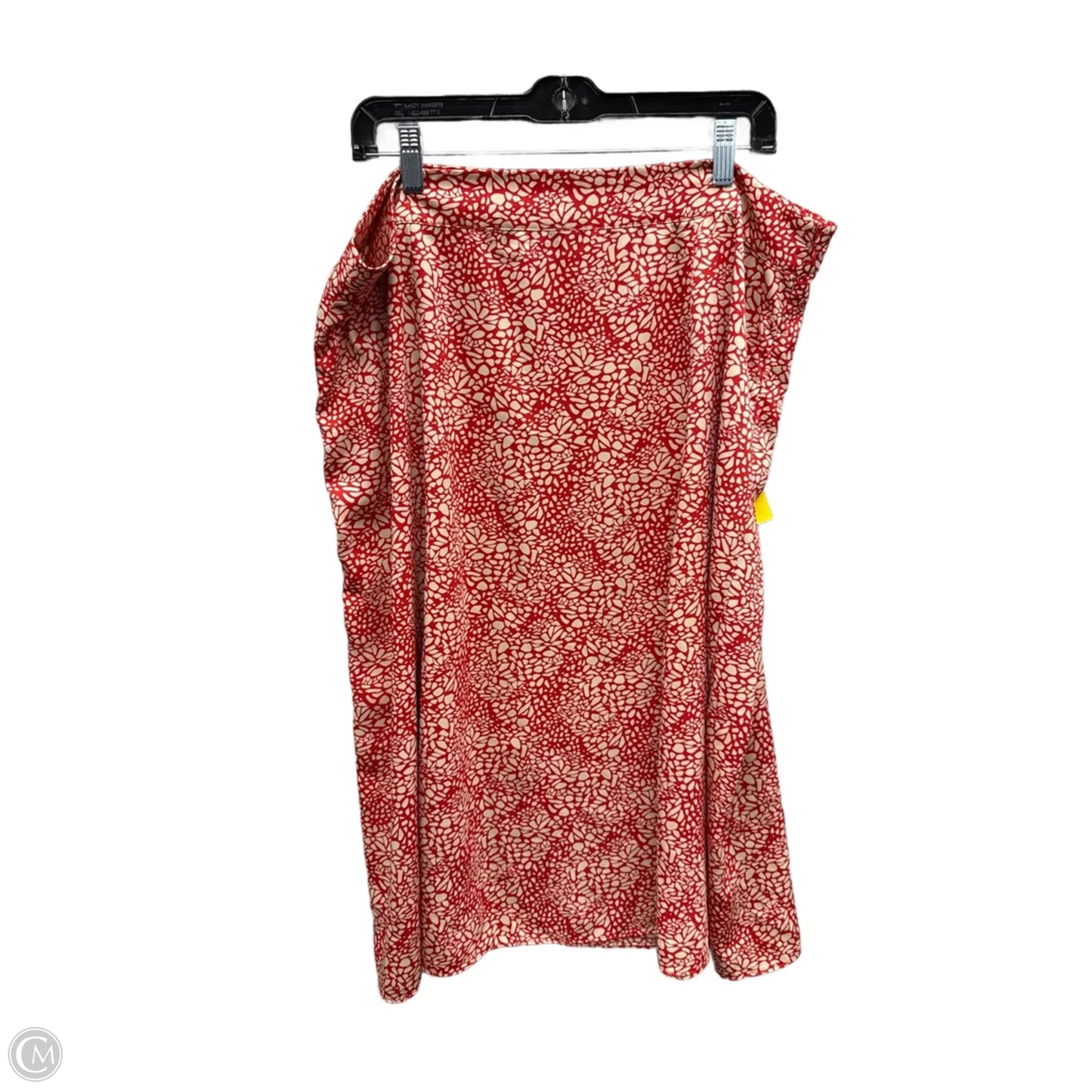 Skirt Maxi By Loft In Red & Tan, Size: 16