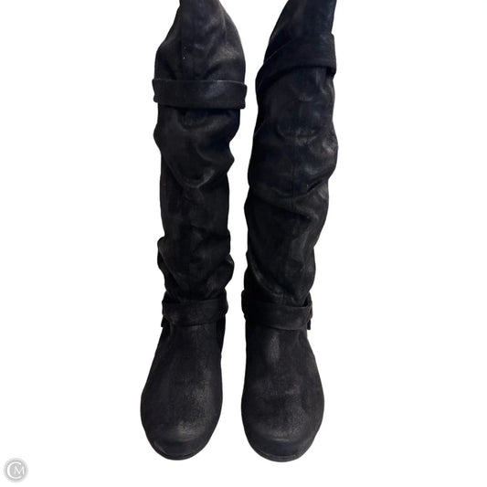 Boots Mid-calf Flats By Life Stride In Black, Size: 6.5