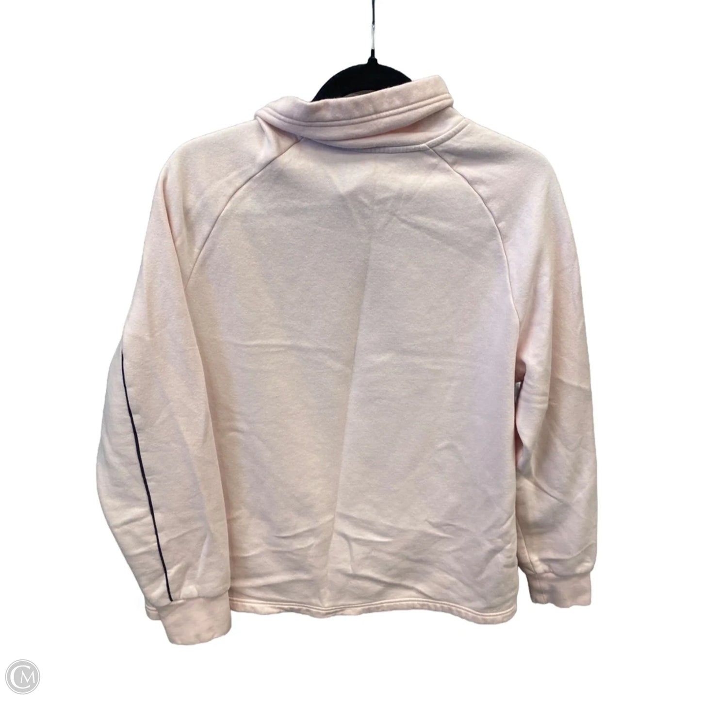 Athletic Sweatshirt Collar By Under Armour In Pink, Size: L