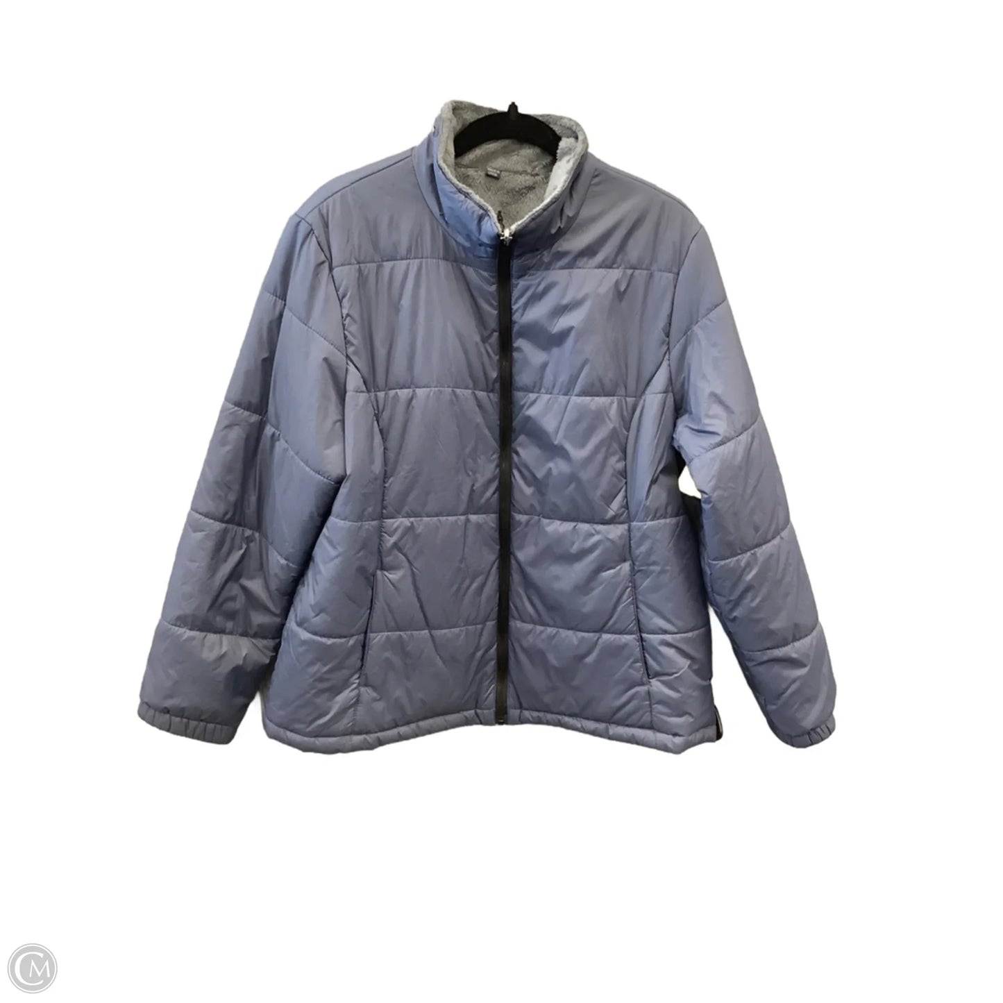 Jacket Puffer & Quilted By Free Country In Blue, Size: Xl