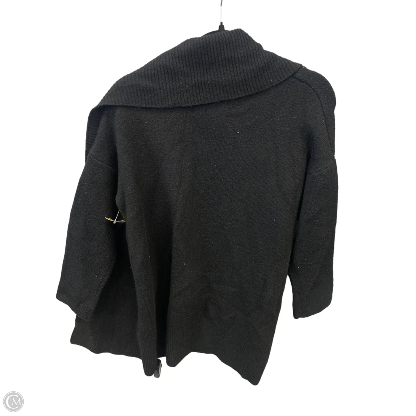 Sweater Cardigan By Time And Tru In Black, Size: M