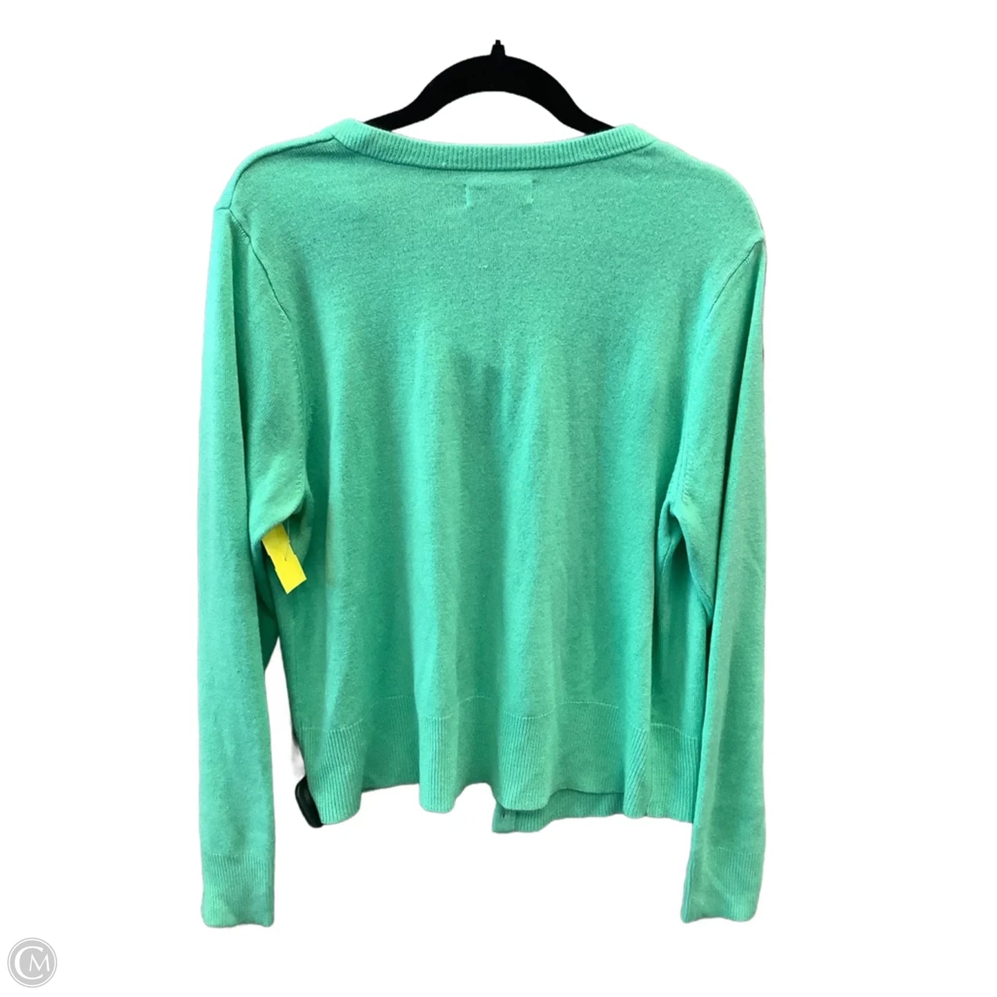 Cardigan By Croft And Barrow In Green, Size: L