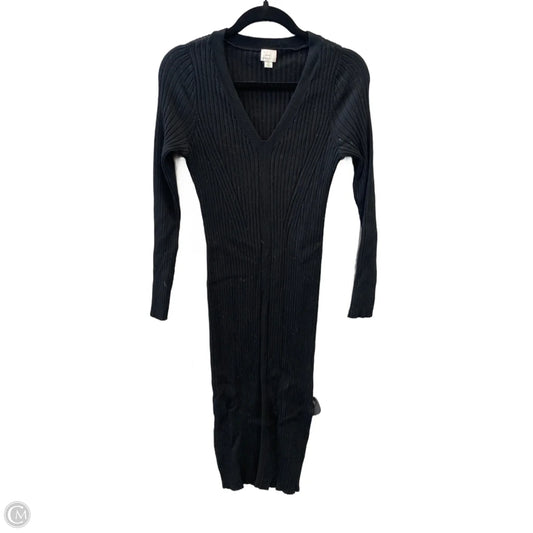 Dress Sweater By A New Day In Black, Size: Xl