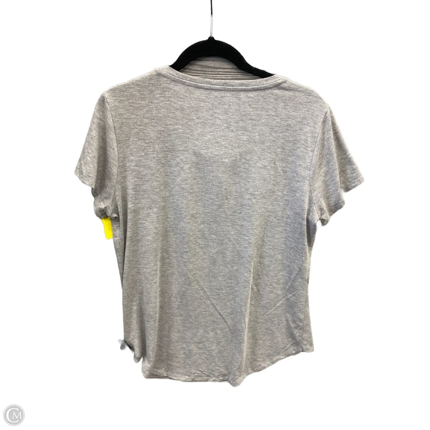 Top Short Sleeve By Apt 9 In Grey, Size: L