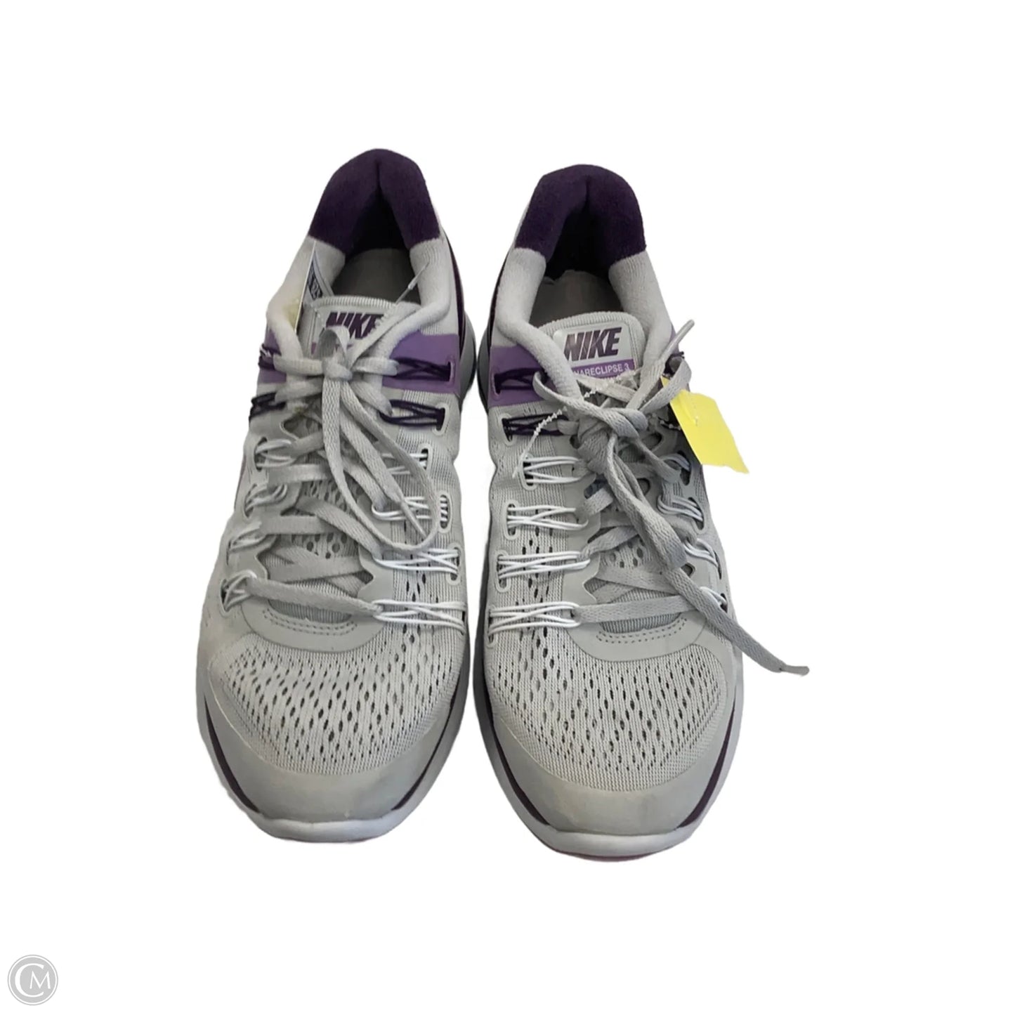 Shoes Athletic By Nike In Grey & Purple, Size: 8.5
