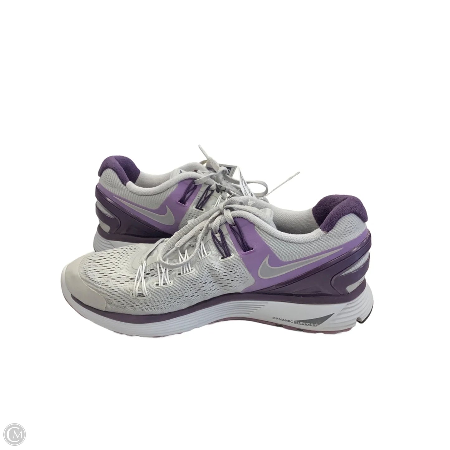 Shoes Athletic By Nike In Grey & Purple, Size: 8.5