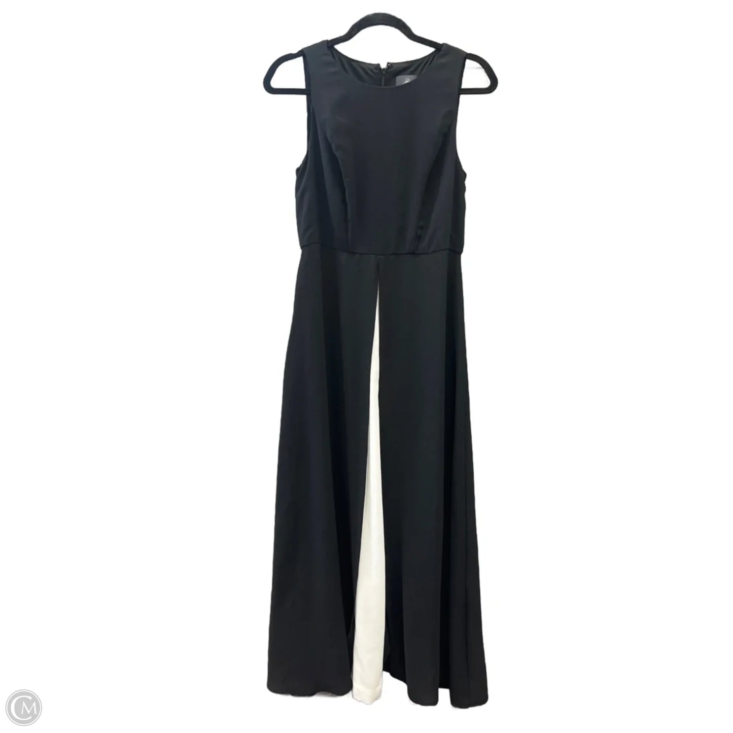 Jumpsuit By Adrianna Papell In Black & White, Size: S