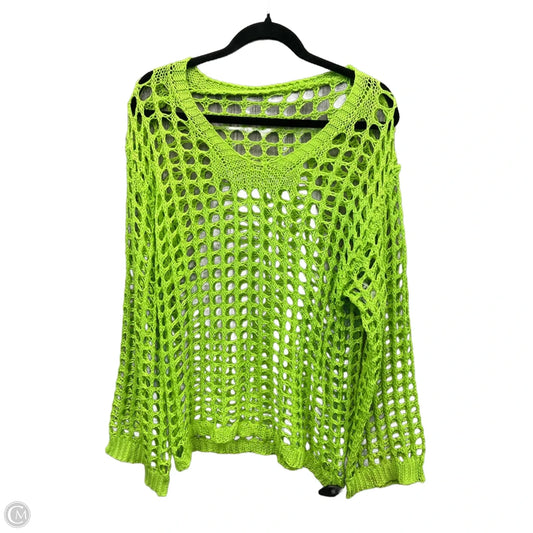 Top Long Sleeve By Clothes Mentor In Green, Size: S