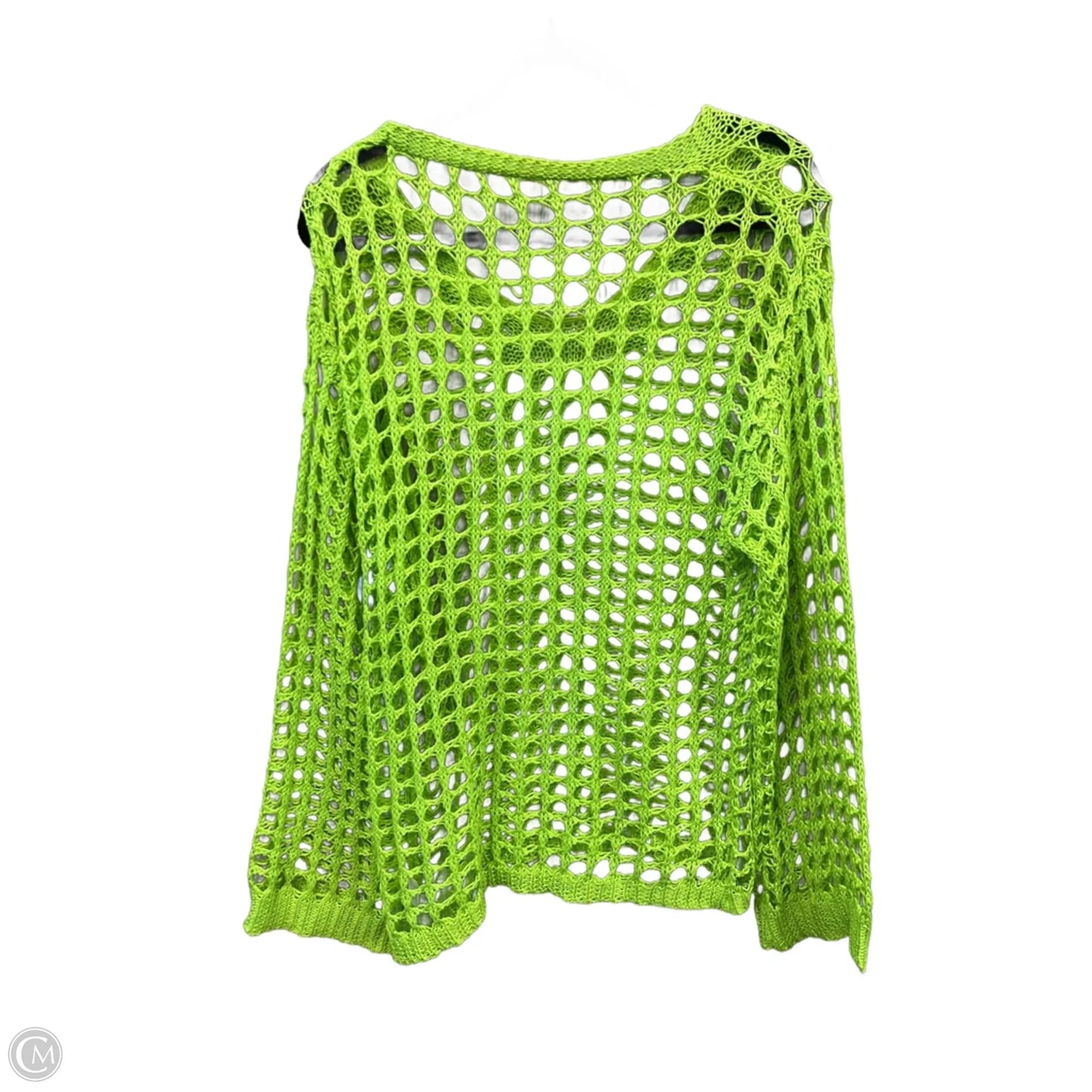 Top Long Sleeve By Clothes Mentor In Green, Size: S