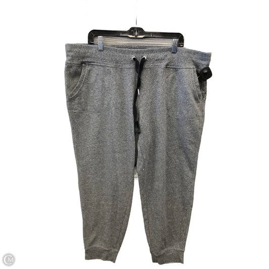Athletic Pants By Calvin Klein Performance In Grey, Size: 3x
