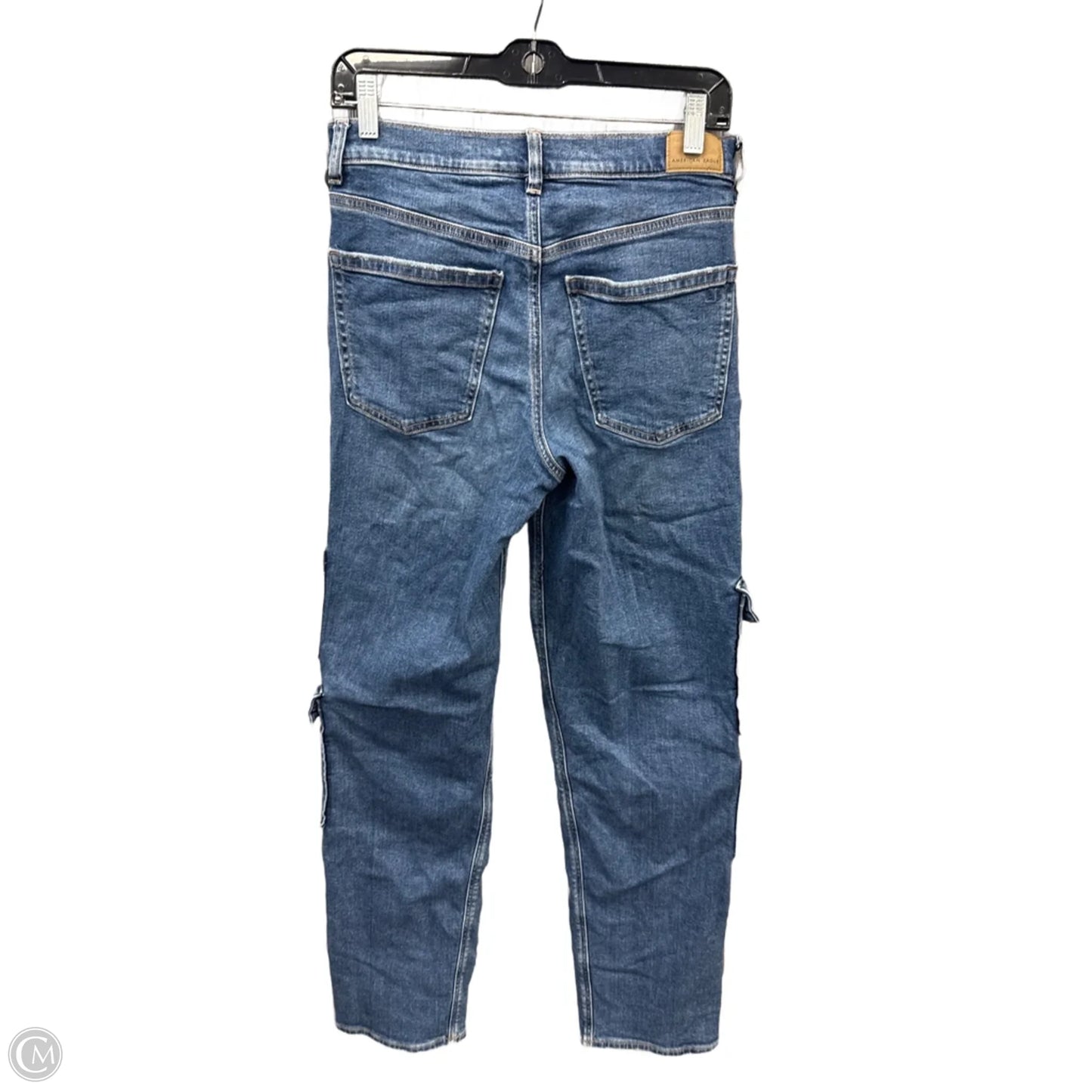 Jeans Straight By American In Blue Denim, Size: 4