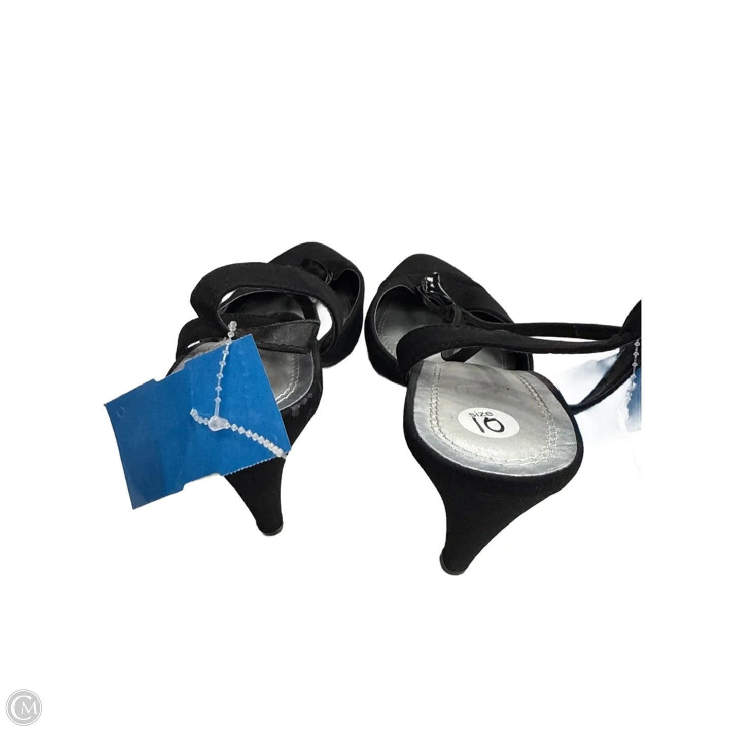 Shoes Heels Kitten By Clothes Mentor In Black, Size: 10