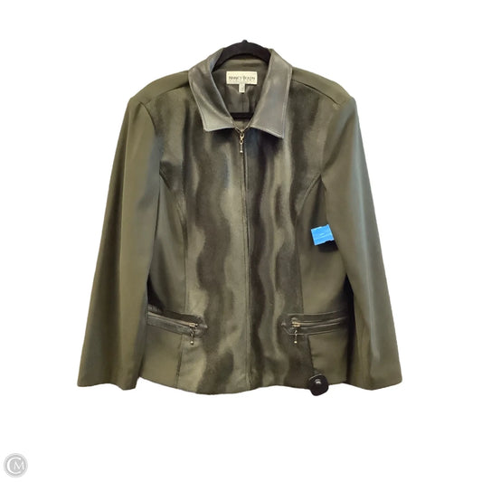Jacket Other By Nancy Bolen In Green, Size: Xl