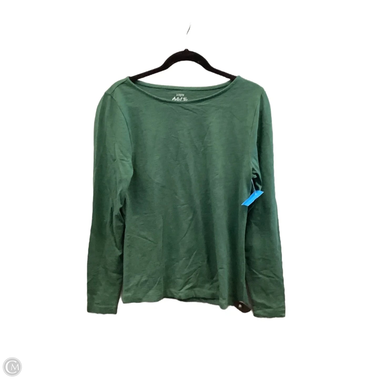 Top Long Sleeve Basic By J. Crew In Green, Size: L