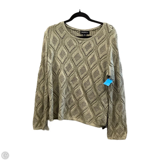 Sweater By Fortune & Ivy In Green, Size: Xl