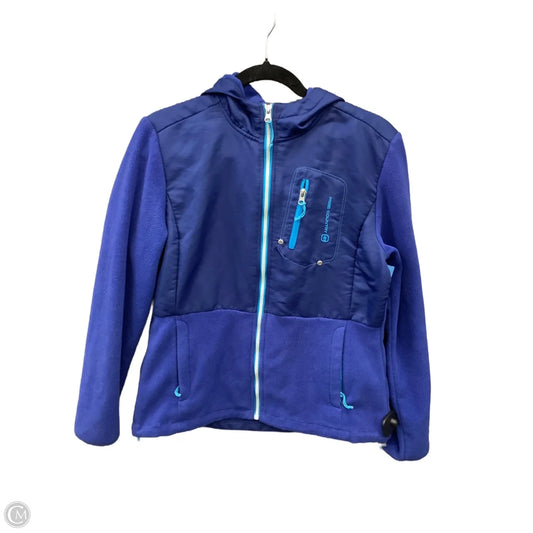 Jacket Other By Free Country In Blue & Brown, Size: M