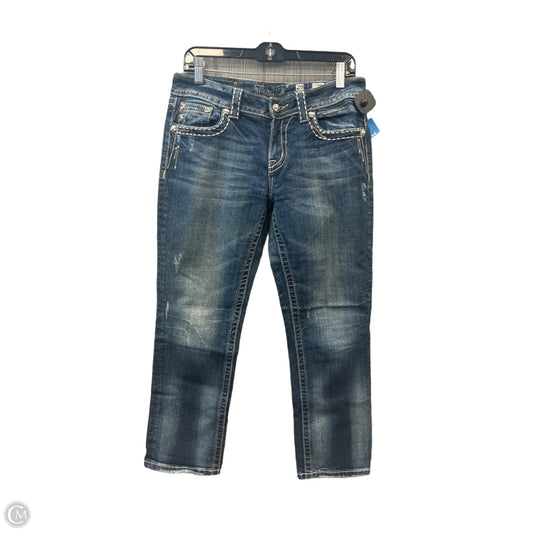 Capris By Miss Me In Blue Denim, Size: 8