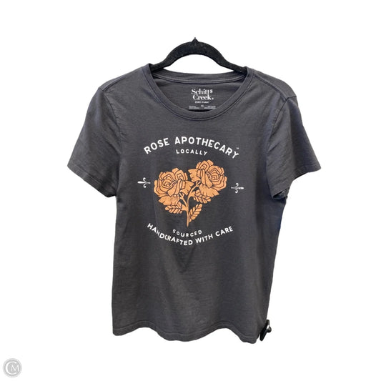 Top Short Sleeve By Clothes Mentor In Grey, Size: Xs