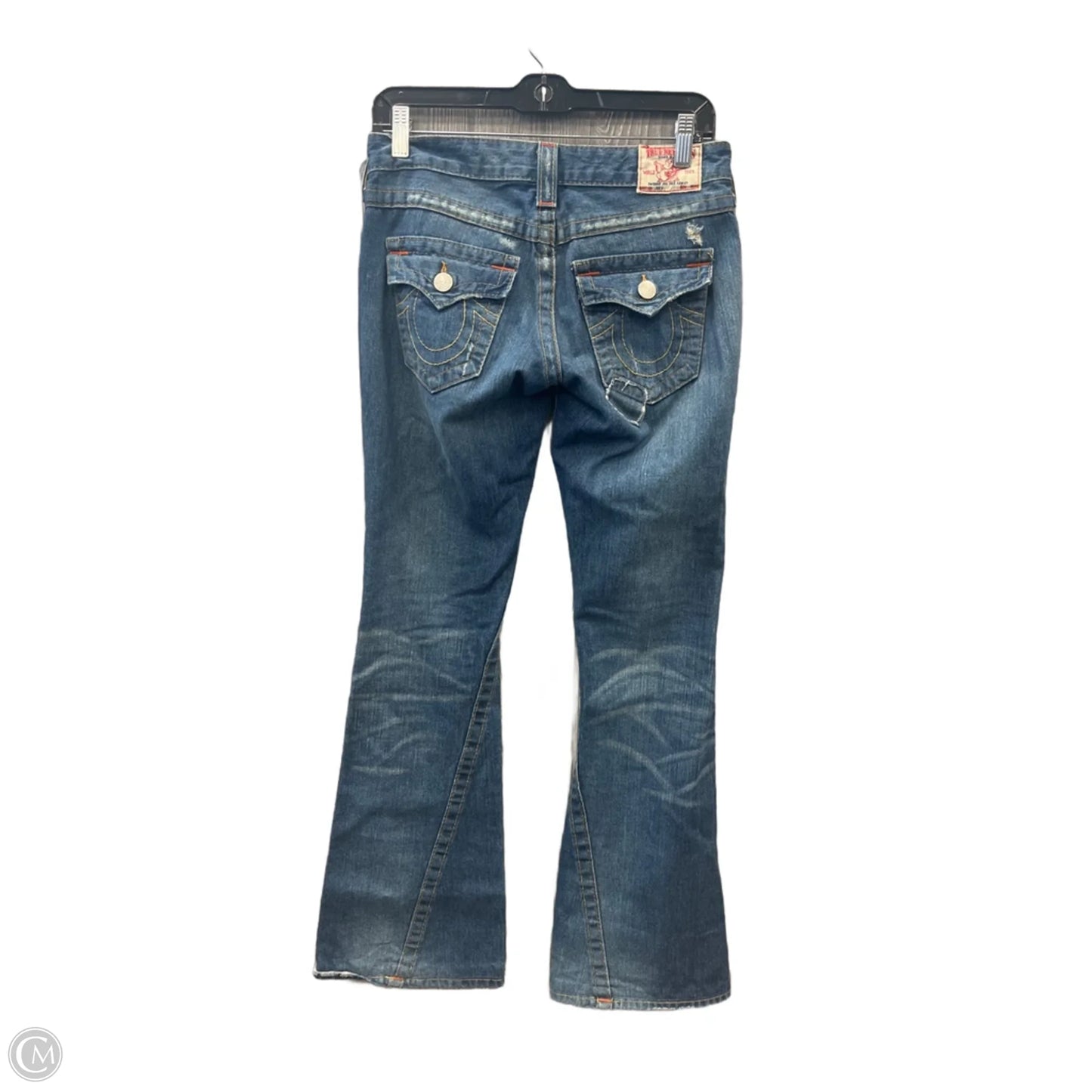 Jeans Flared By True Religion In Blue Denim, Size: 2