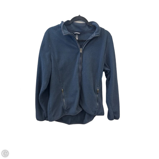 Jacket Fleece By Lands End In Blue, Size: Xl
